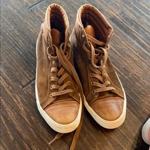 men’s polo high top sneakers size 11